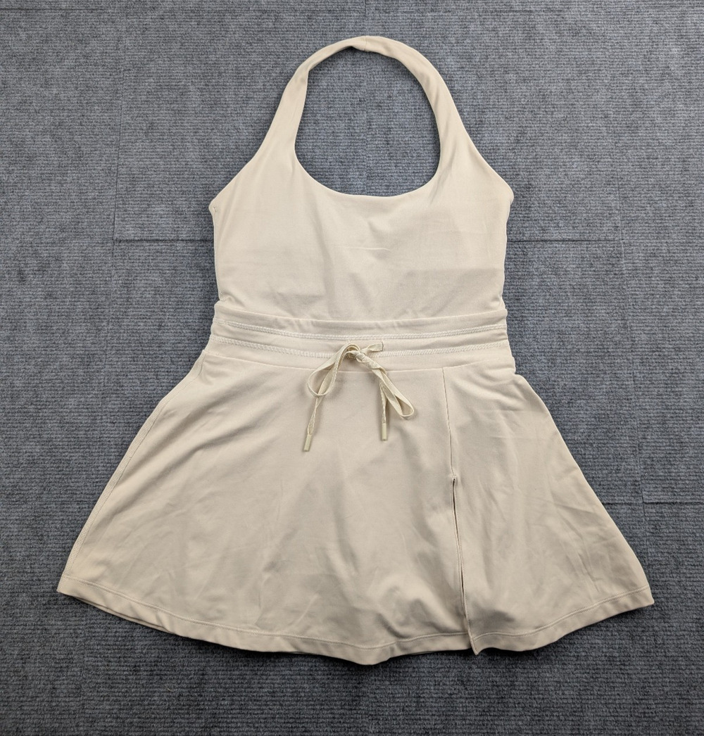Blogilates Tennis Dress Womens Small Athletic Game Set Match Halter Neutral Gym